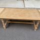 Table à manger de ferme extensible rénovée en bois 260cm