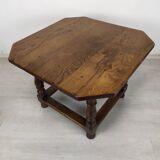 Rustic oak coffee table