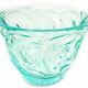 Art Deco vase, uranium crystal, Moser, Czechoslovakia, 1930s