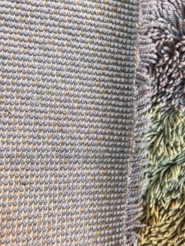 Carpet vintage years 60-70 mechanics 150 X 215 CM