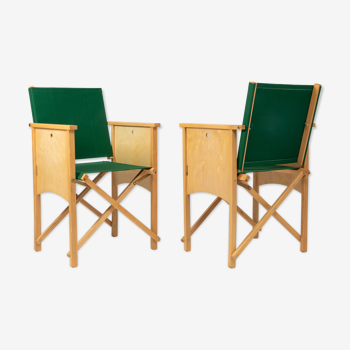 Pair of monsieur x armchairs by Philippe Starck for xo, 1990s