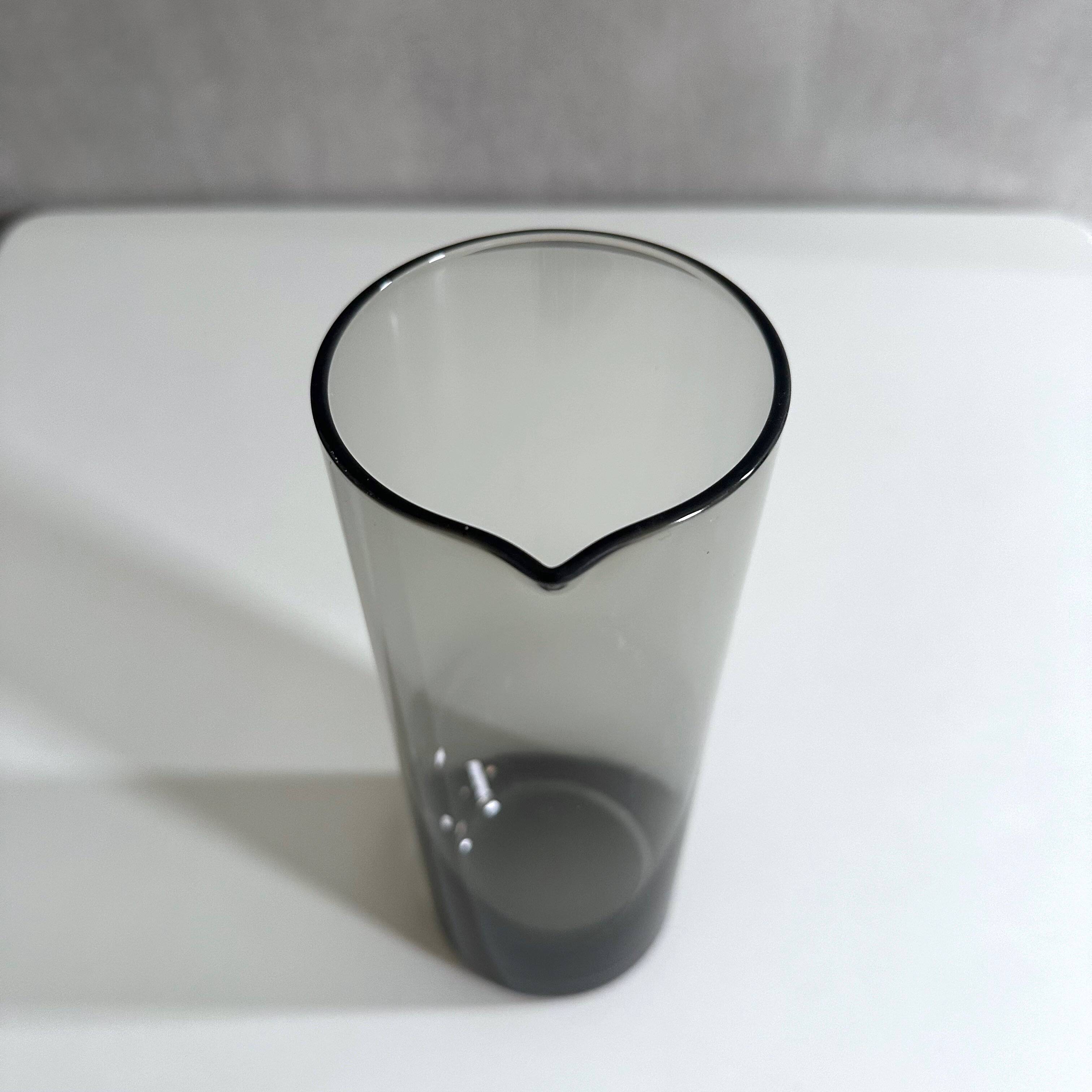 WMF smoked glass carafe, Günter Kupetz for WMF