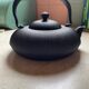 Cast iron teapot