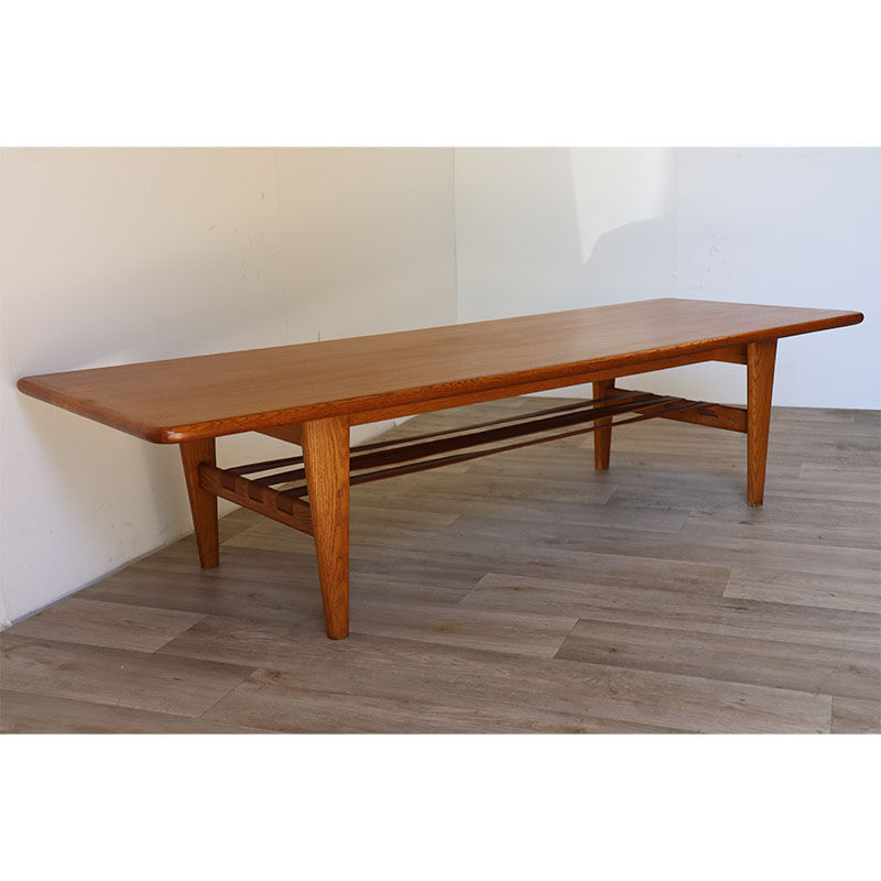 Scandinavian teak coffee table, 1960