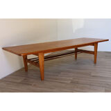 Scandinavian teak coffee table, 1960