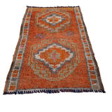 Vintage kurdish herki rug