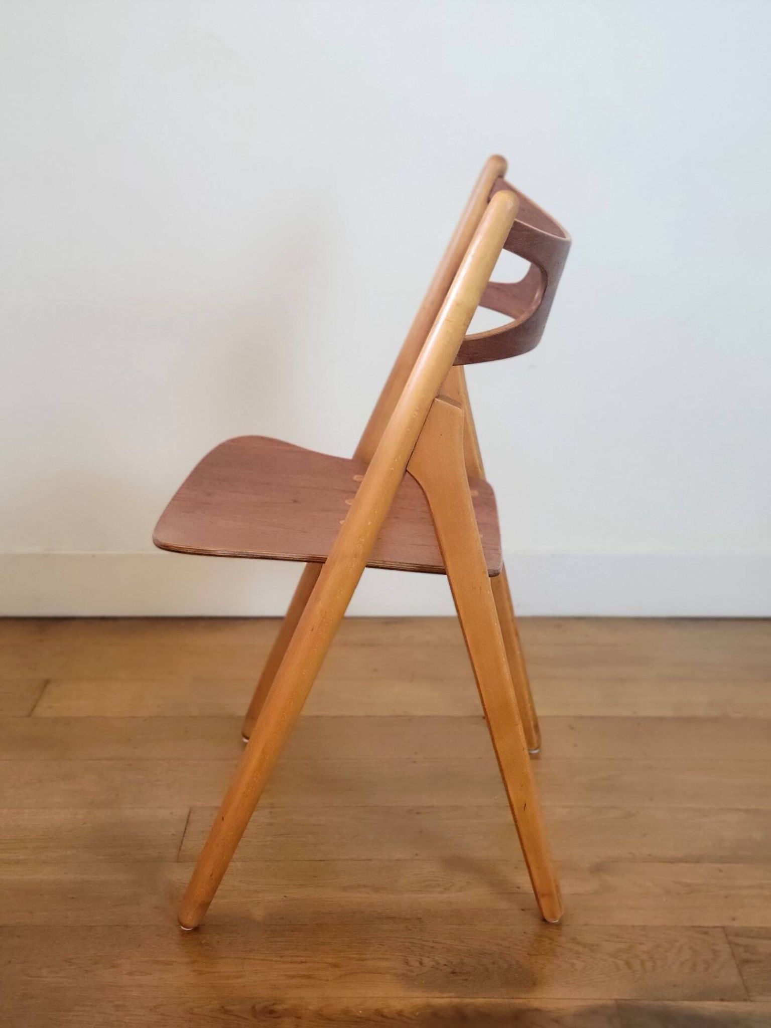 Set of five CH29 Sawbuck chairs by Hans J. Wegner for Carl Hansen & Søn