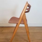 Set of five CH29 Sawbuck chairs by Hans J. Wegner for Carl Hansen & Søn