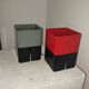 Paire de lampe plastique design années 70