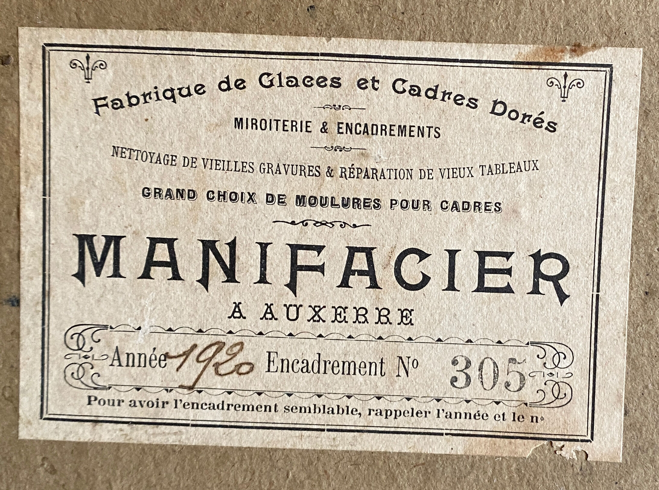 Painting HSP "Village à l'église" Abbey Signed Landscape of the Yonne