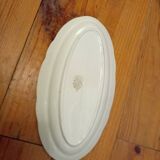 Plat porcelaine Lunéville KG