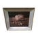 Peinture "gallinacé et ses petits"