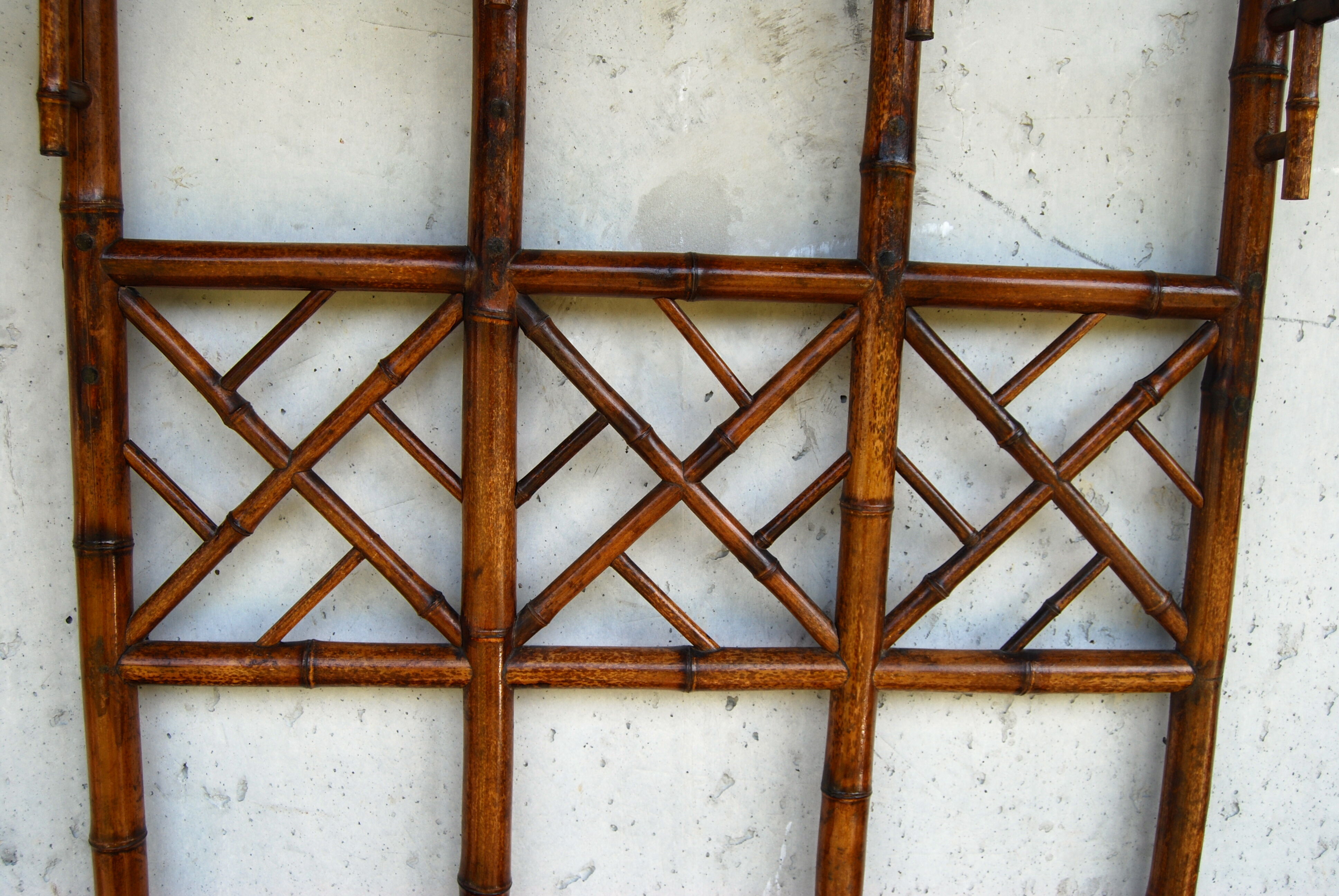 Bamboo coat rack early 20th century