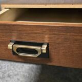 Vintage teak coffee table with drawer from the 60s