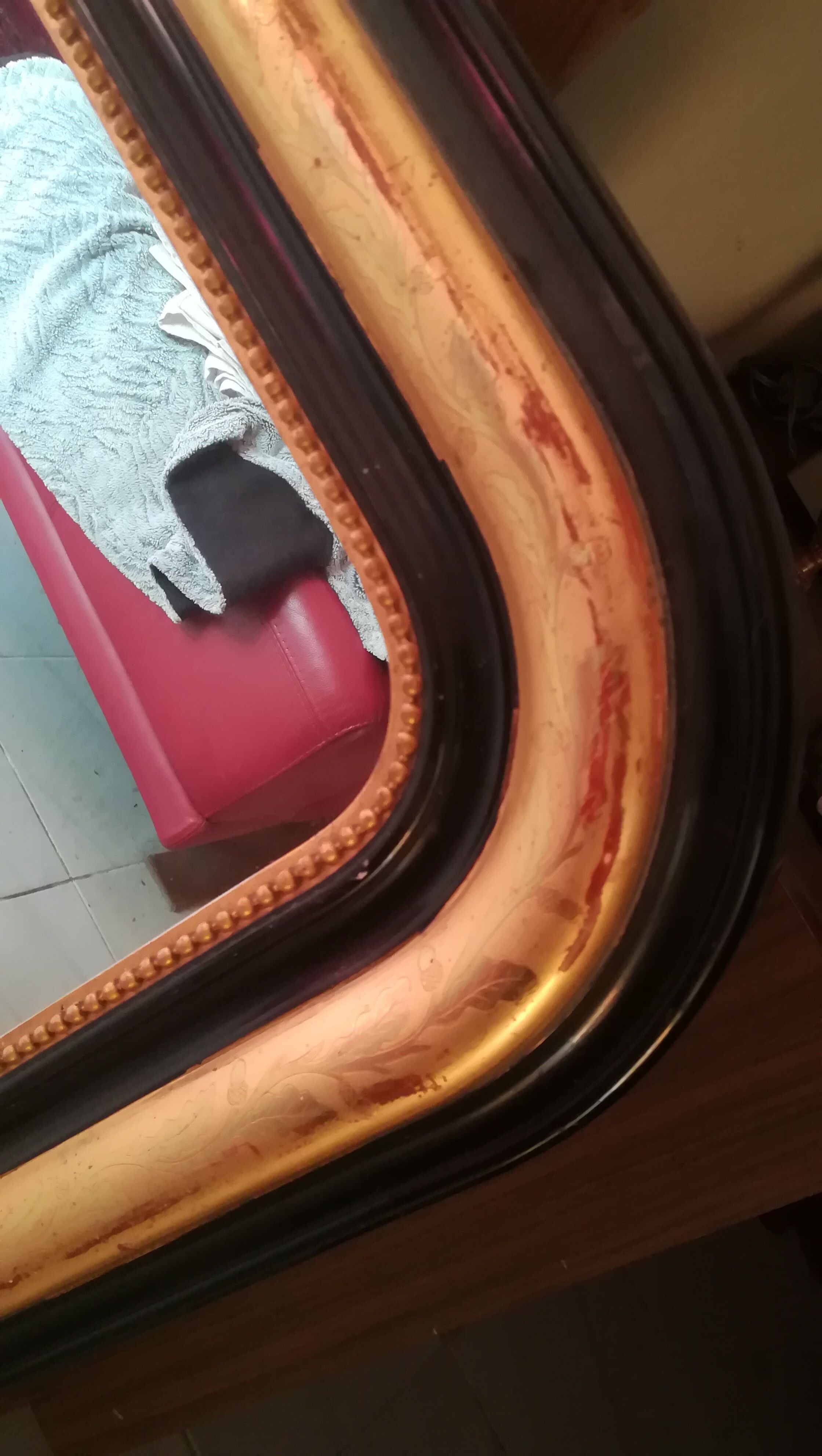 Golden and black mirror, Napoleon III