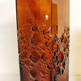 Pair of glass vases Italy 1970s