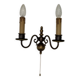 applique mural en laiton