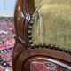 Paire de fauteuils Napoléon III XIXème en acajou