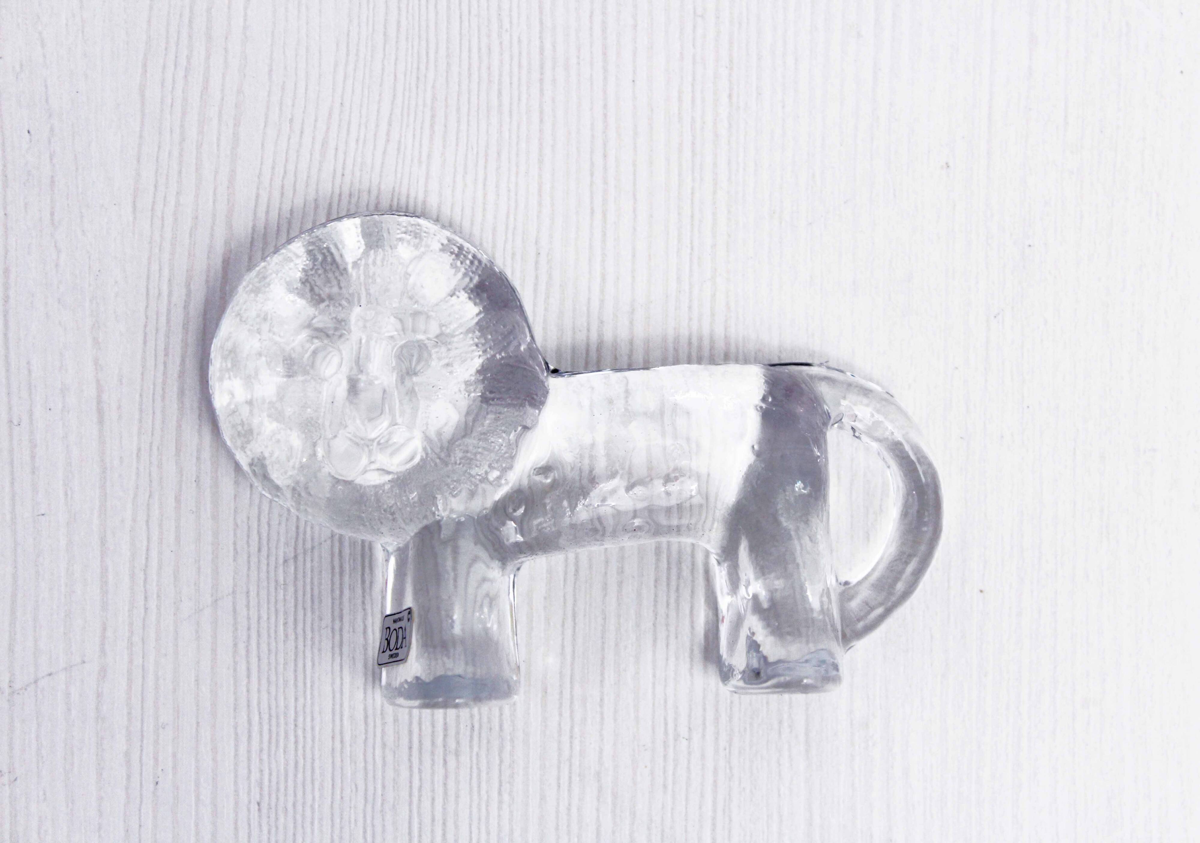 Kosta Boda Lion Paperweight