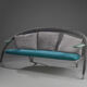 Italian Design 3 Seater Couch By Andrea Branzi For Cassina