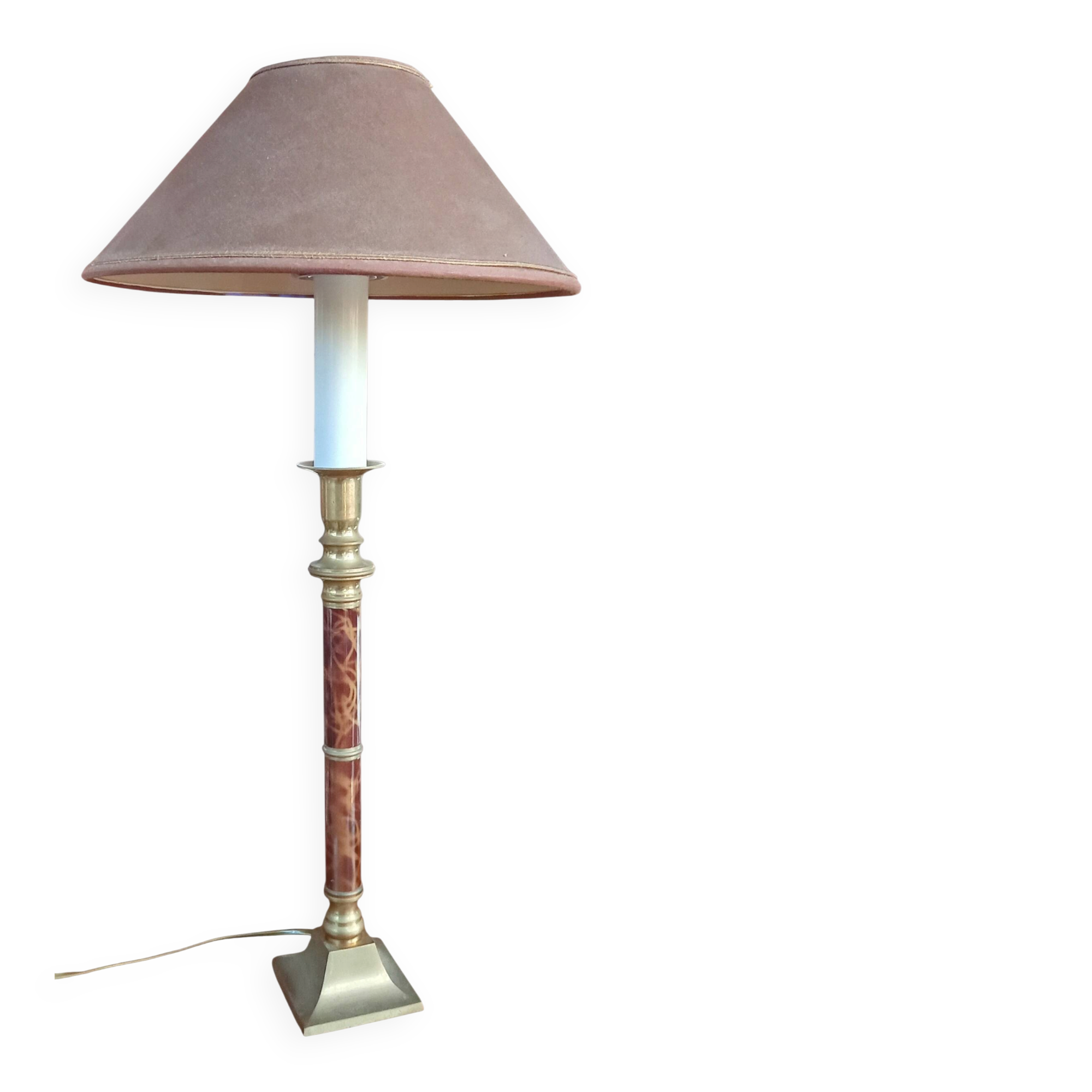 Antique Empire-style table lamp