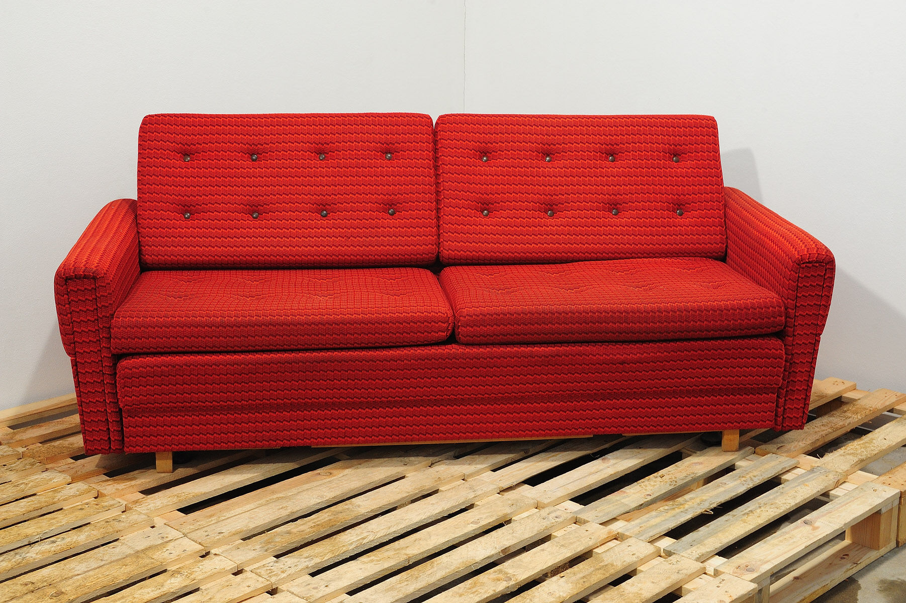 Ensemble de salon vintage bloc de l’Est, Tchécoslovaquie, années 1970