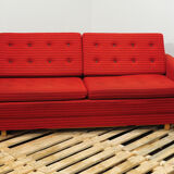 Ensemble de salon vintage bloc de l’Est, Tchécoslovaquie, années 1970