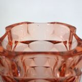 Vase en verre Rosaline, Luminarc, années 1970