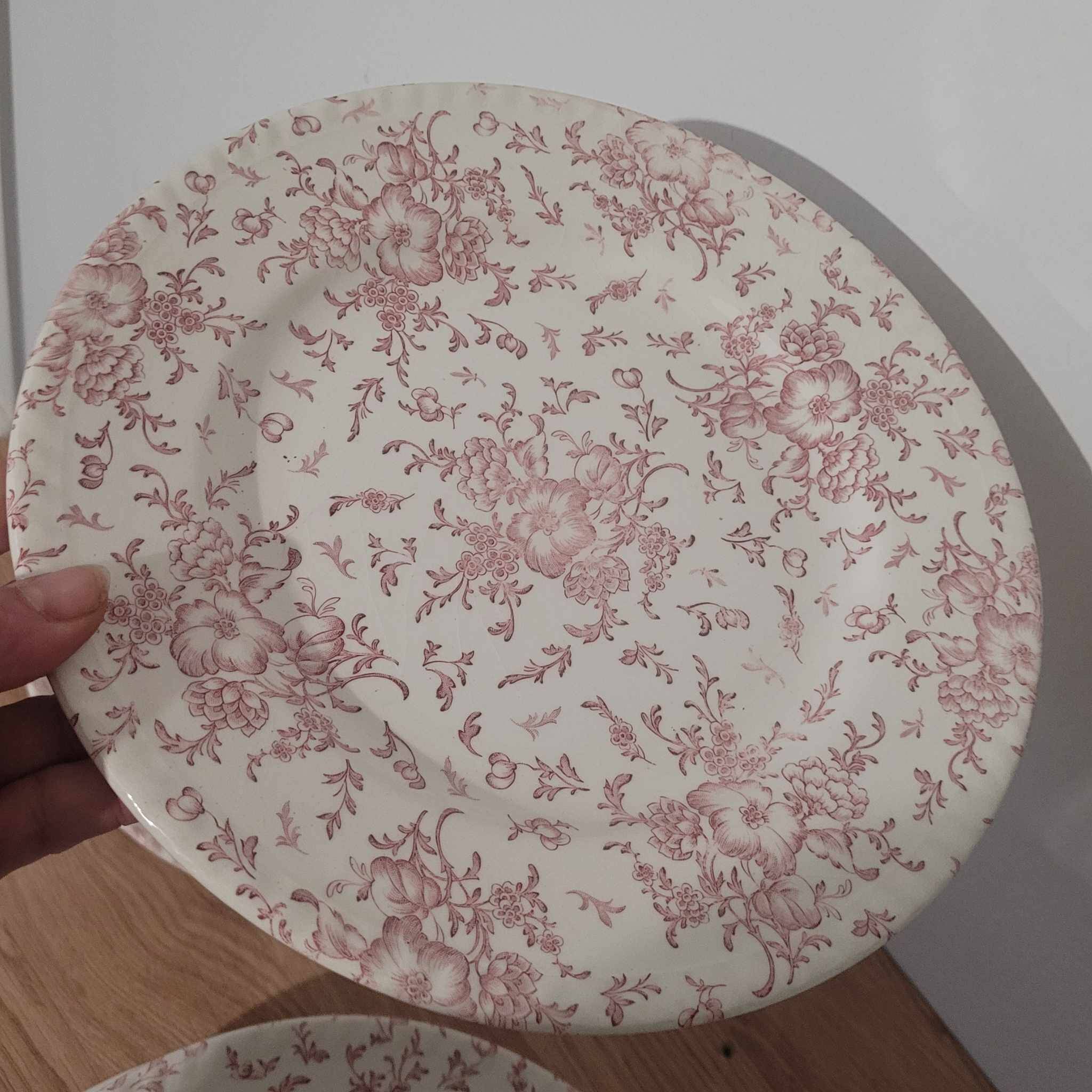 16 assiette Lunéville Englishstyle
