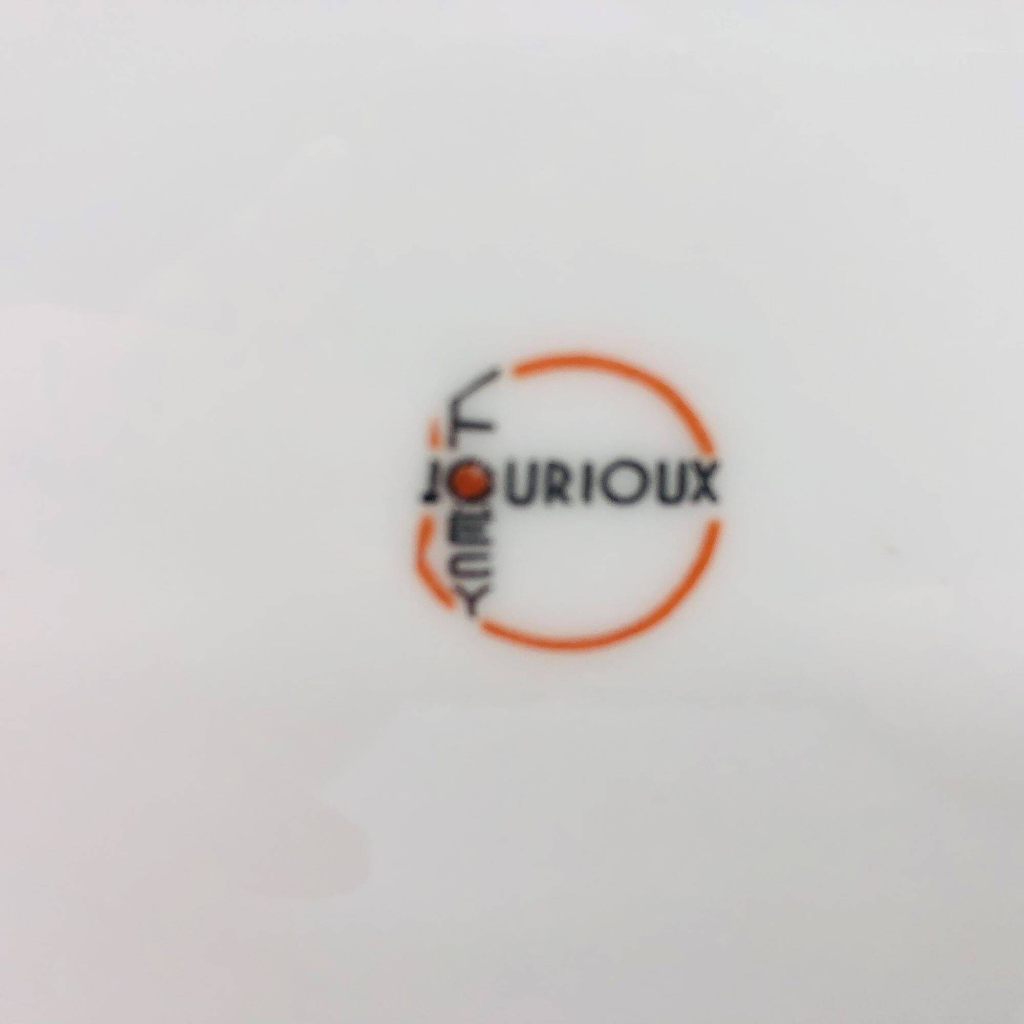 5 Dinner Plates “Lourioux Foëcy”