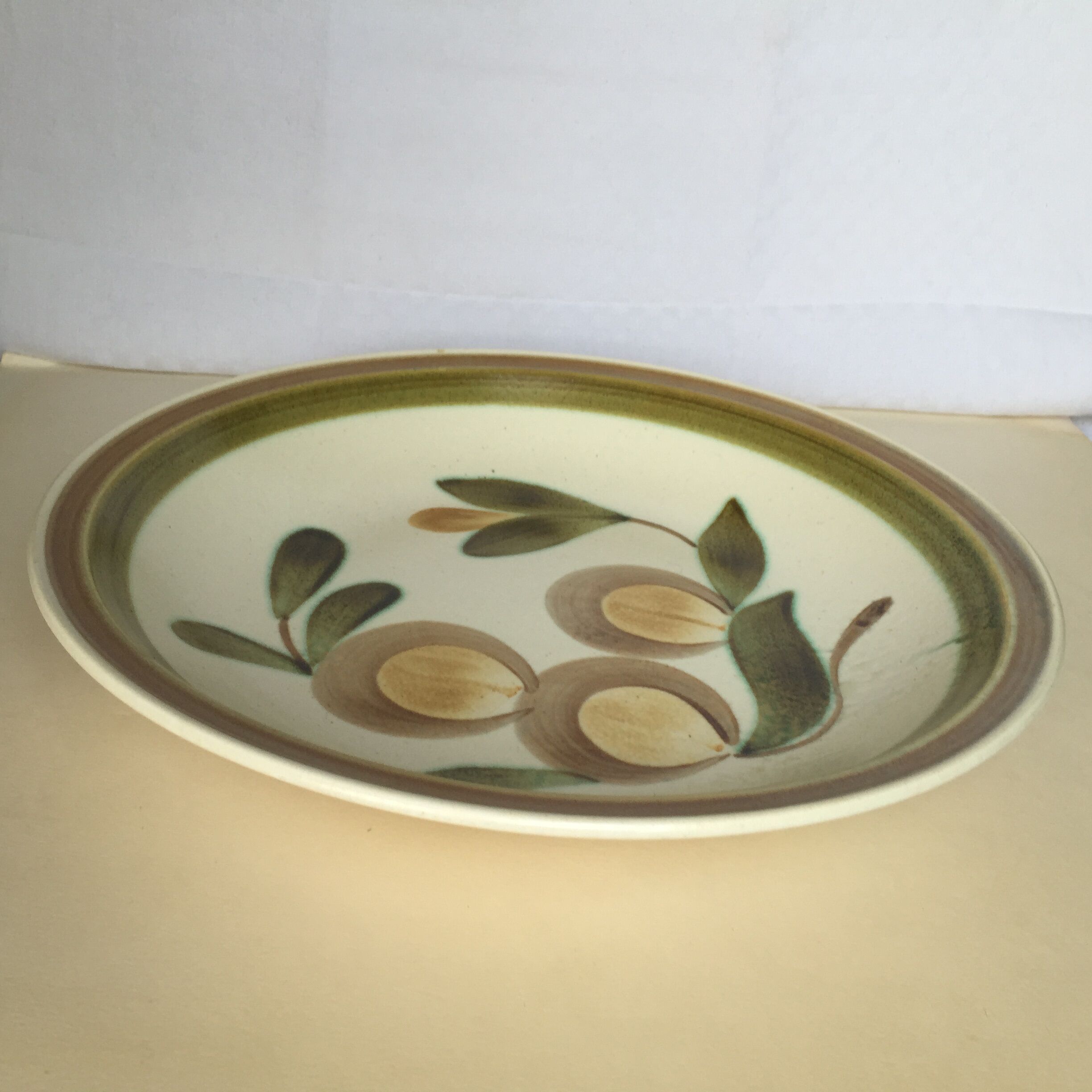 Large GIEN ceramic dish