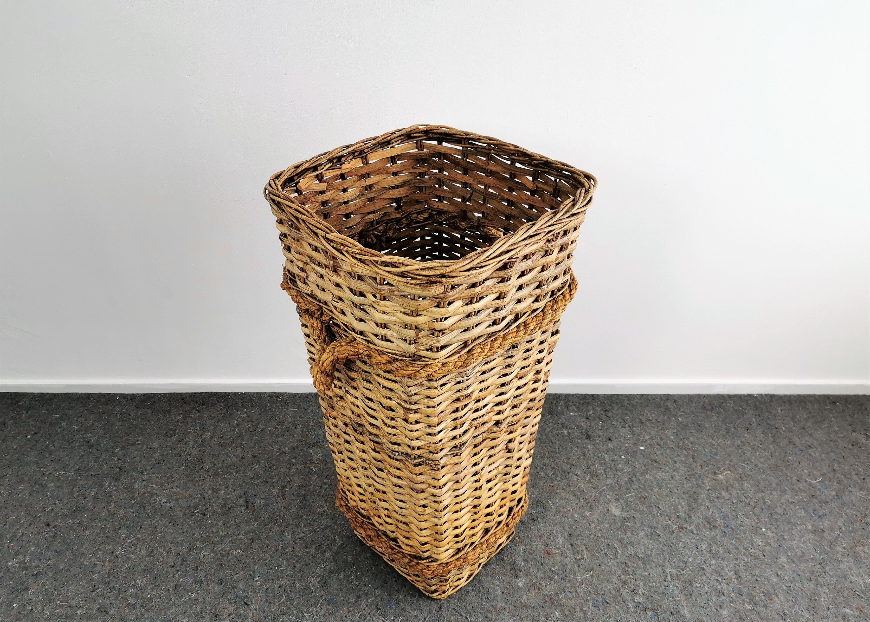 Wicker Harvest Basket.