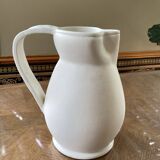 Pichet en céramique, décor marin mid century