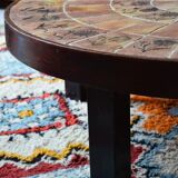 Vallauris coffee table in roger capron style