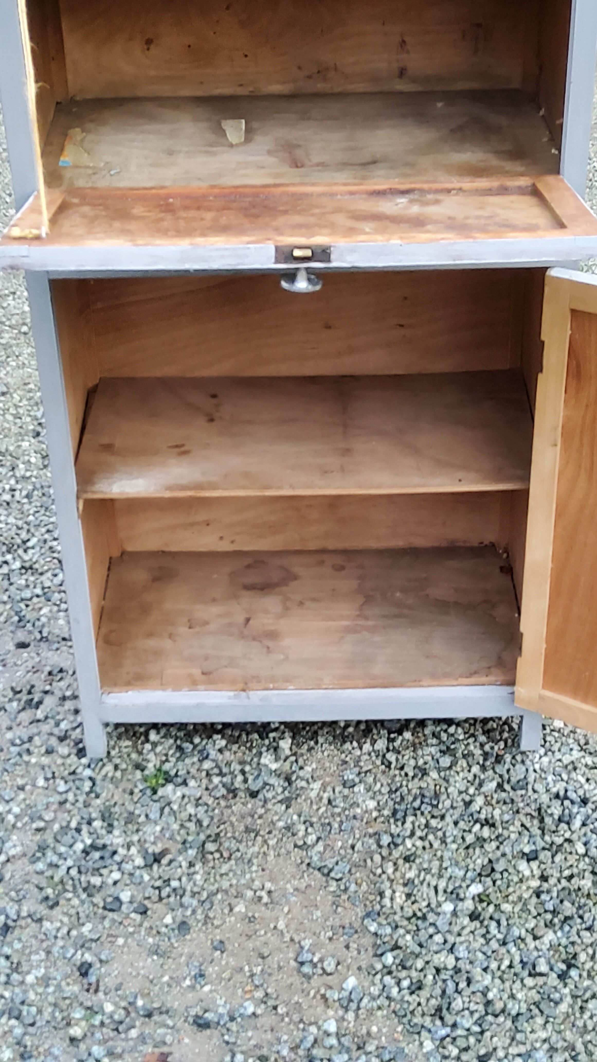 Jam maker of the 30s in beech gray patina