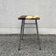 Vintage stool with an industrial spirit