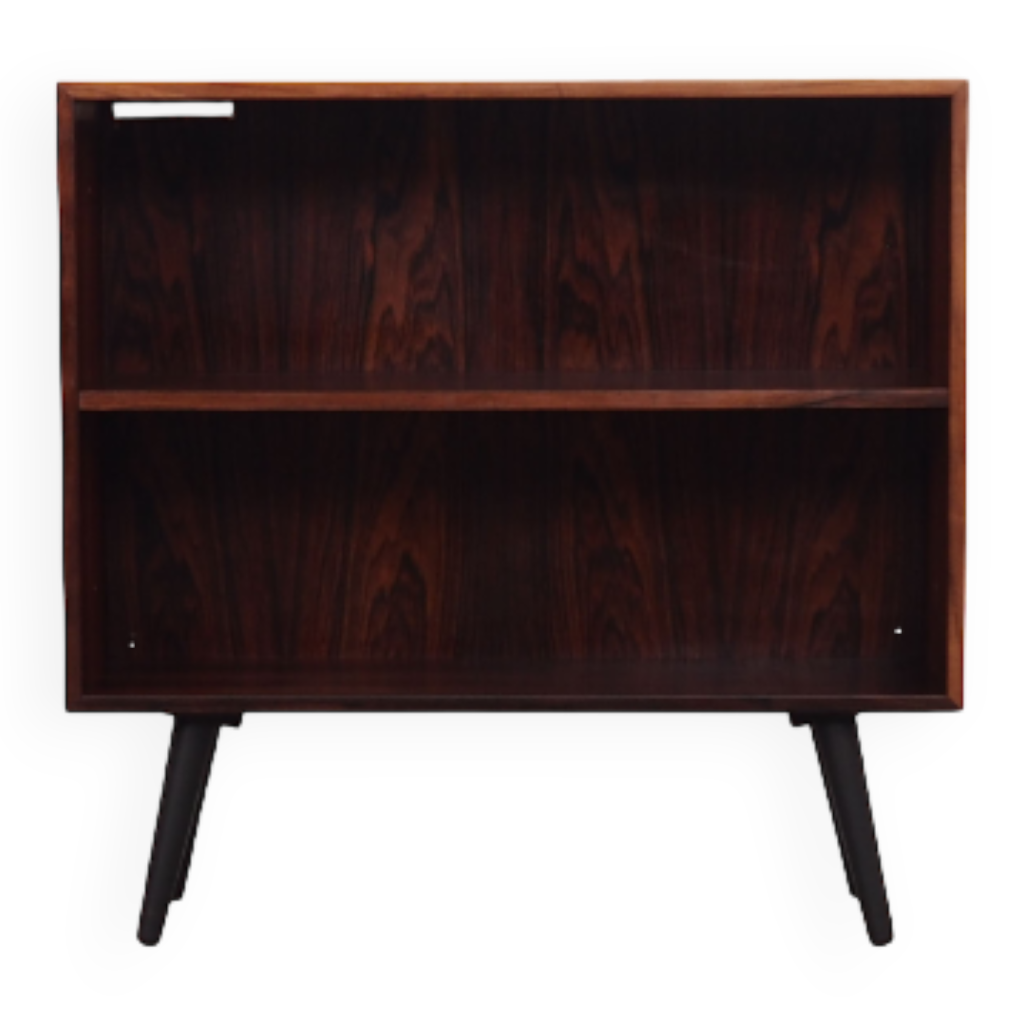 Bibliothèque en palissandre, design danois, années 70, production: Hjørnebo