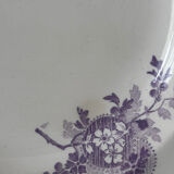 Sublime hollow plate Terre de Fer Longwy Hanoi