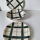 5 Sarreguemines plates model Cambo – Basque decoration – vintage 1950s