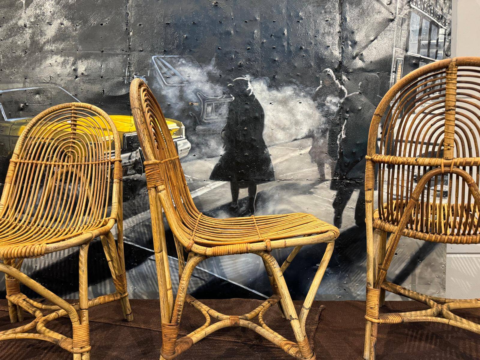 Vintage rattan chairs