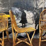 Vintage rattan chairs