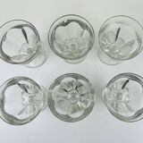 6 Baccarat Talleyrand wine glasses