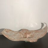 Glass cup by Fratelli and Toso in Murano