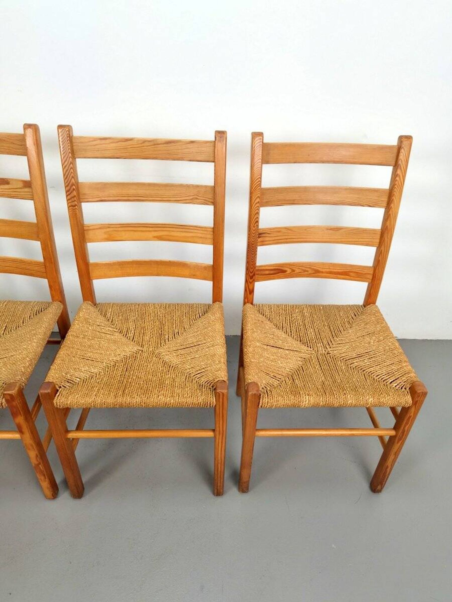 Jaerstolen Aksel Dining Chair from Möbelfabrikken Aksel L. Hansson, 1970s, Set of 4
