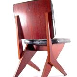 Pastoe FB 18 scissor fifties dining chair by Jan van Grunsven
