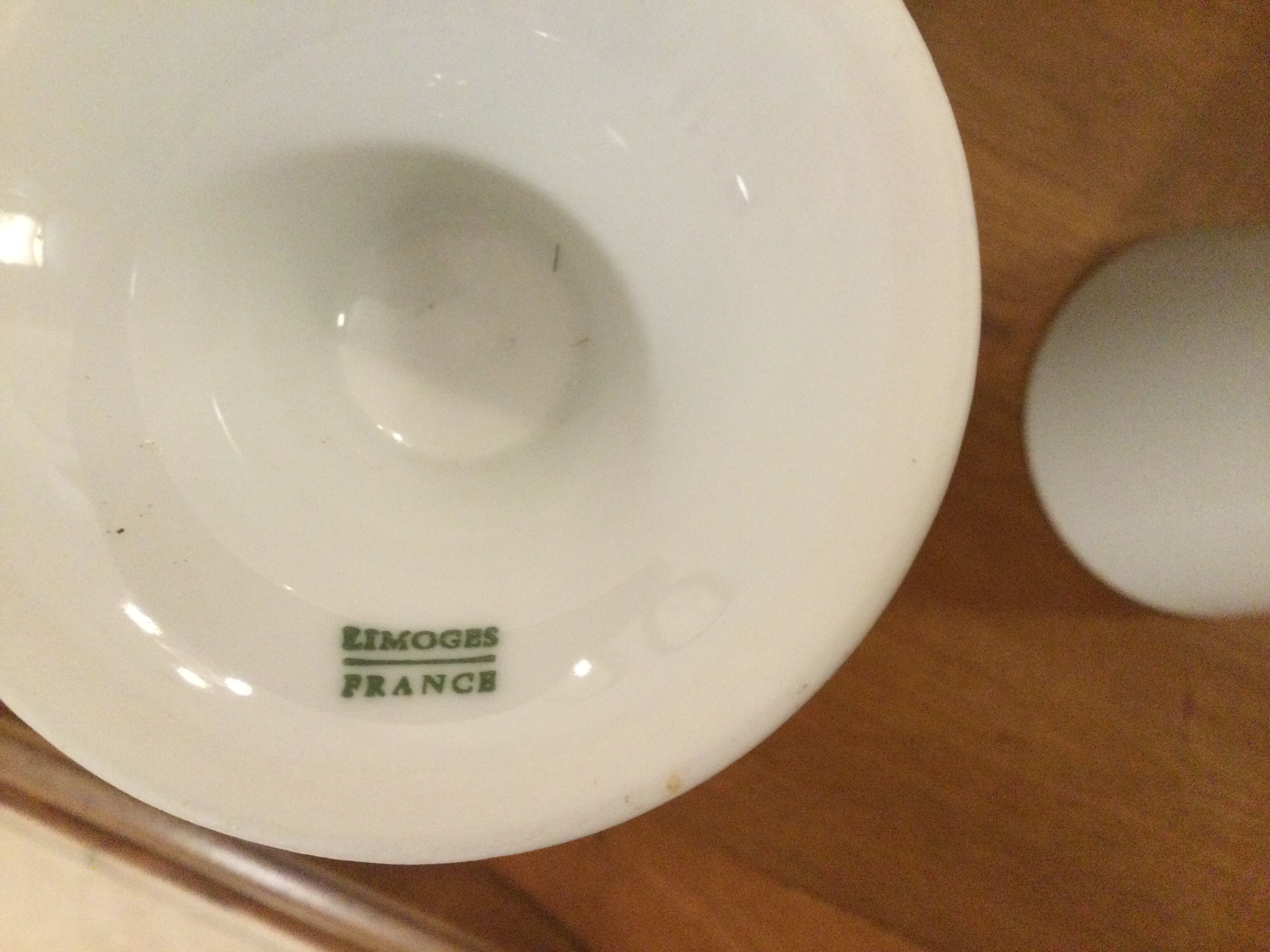 Limoges porcelain mazagrans