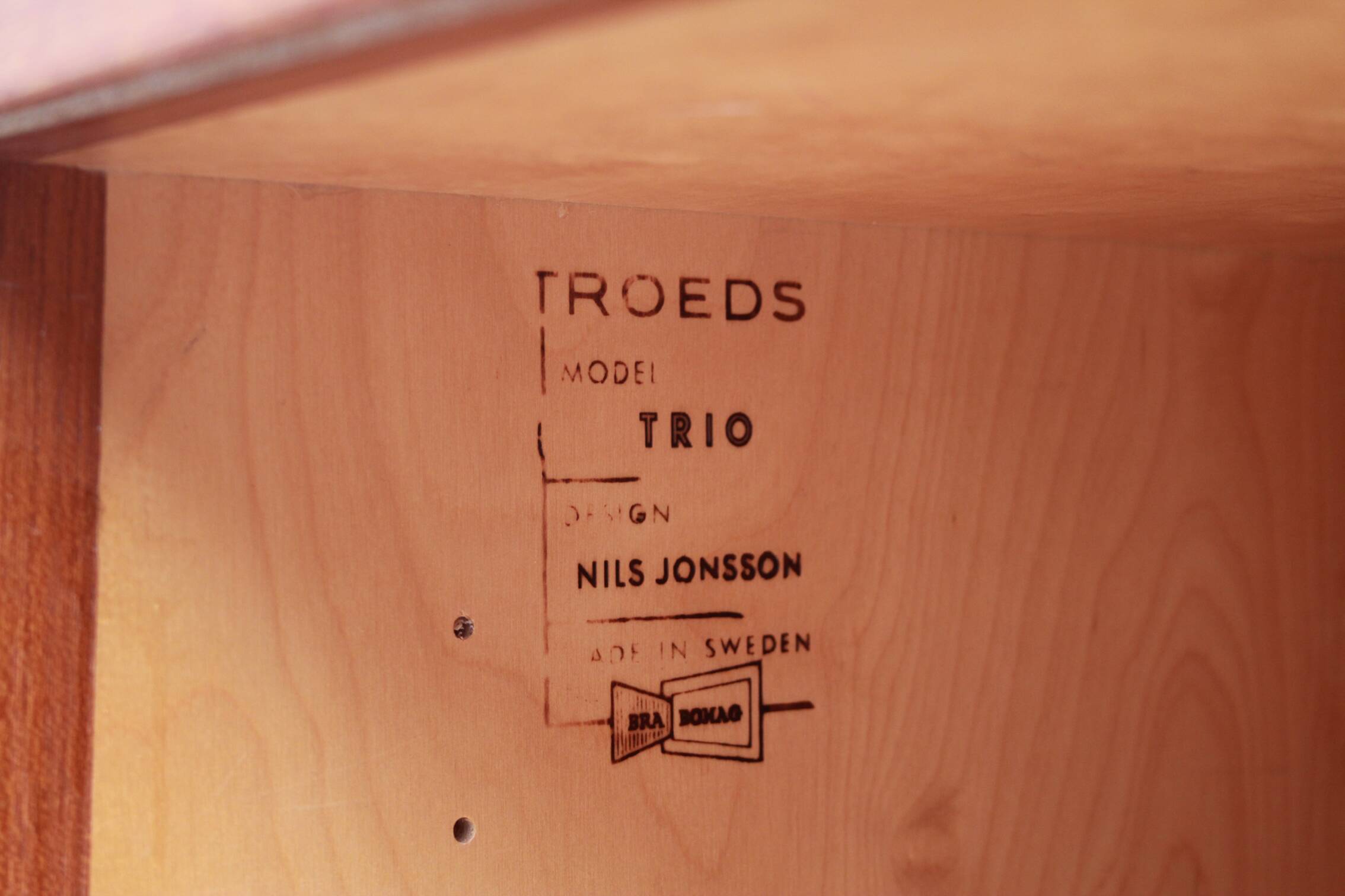 1960s teak sideboard Nils Johnsson for Troeds/Sweden