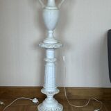 Alabaster column and its luminous basin