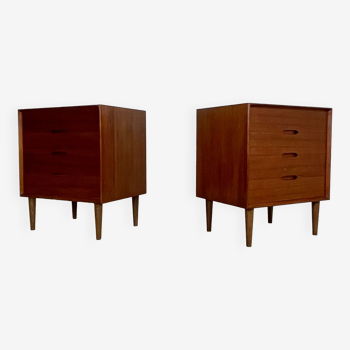 Teak Bed Chest of drawers by Renz 1960s