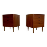 Teak Bed Chest of drawers by Renz 1960s